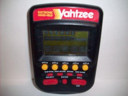 Electronic Handheld Yahtzee (Black) (1995) - Handheld Game